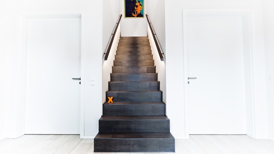 Hochwertige Treppen- und Raumgestaltung