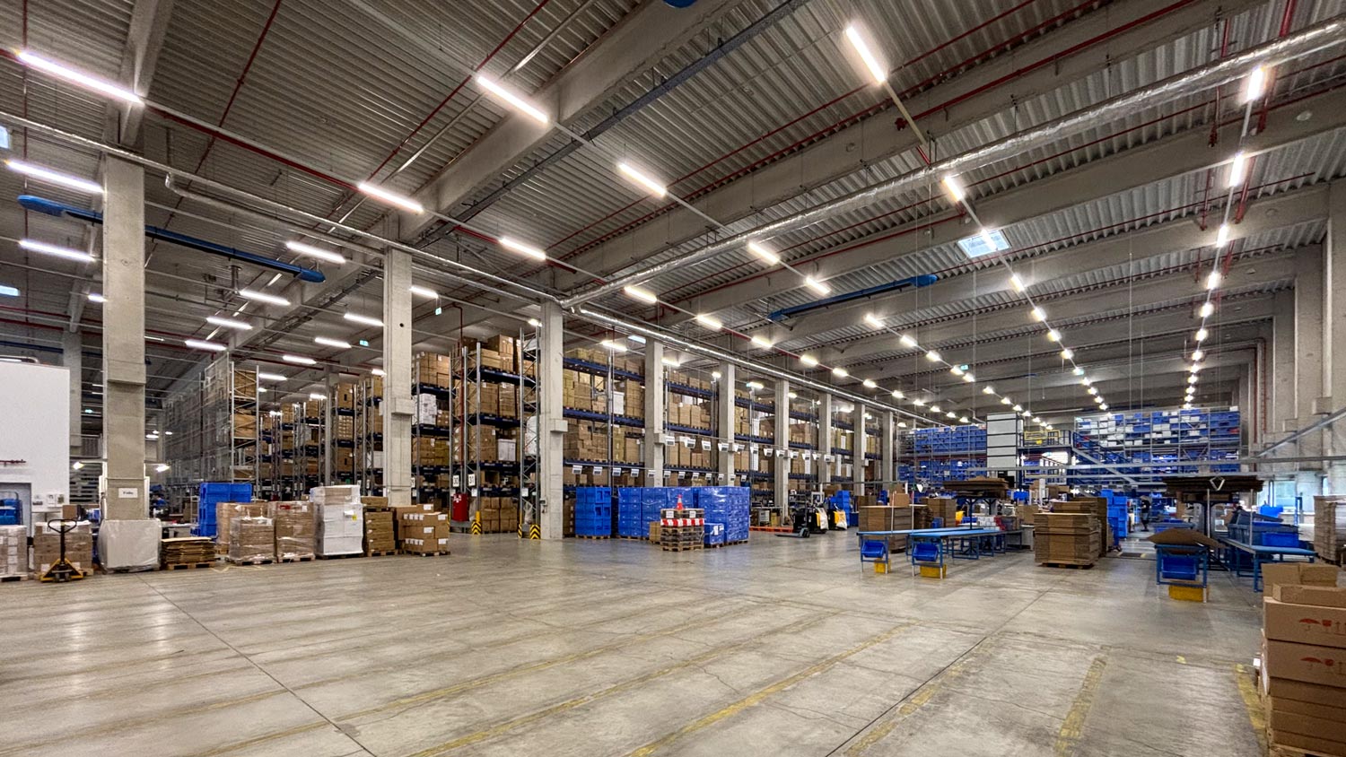 Erweiterung Lagerhalle Erweiterung einer Lagerhalle